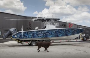 Custom Offshore Boat Wrap